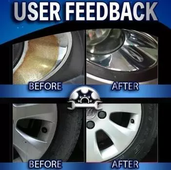 Готовый к использованию сменный спрей для удаления ржавчины с хрома