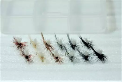Готовый комплект для мушек из магазина мушек SD Selection Parachute Set 12 12 No.