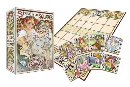 GOTTA2 STRIVE в SQUARES 20 для детей 12 лет и настольная игра (2 игрока, минут, до)