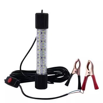 Goture Fishing Light Подводный светильник 126 светодиодов Подводный светильник для рыбалки Подводный светильник для рыбалки Высокая яркость Зеленый 15 Вт 5 м Рыболовный светильник
