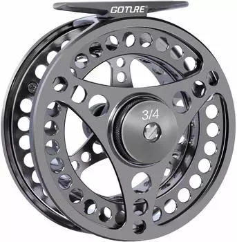 Goture Fly CNC Machined Aluminum Drop Reel Left and Right Interchangeable Lightweight Reel/Spool 9/10