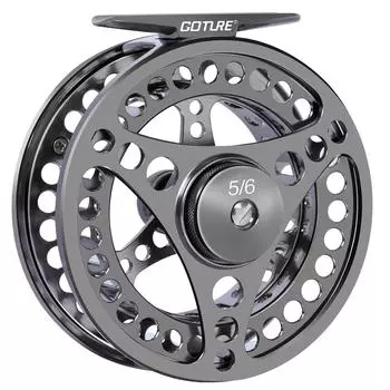 Goture Fly Hechi Fishing Lightweight Corrosion Disc Drag Large Left and Right Smelt Fishing Reel, Reel, Aluminum, Resistance, Type, Arbor,