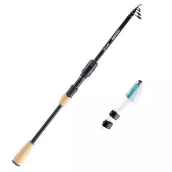 GOTURE Iso Rod Kotsugiiso BRAVERY 577ML Спиннинговое удилище Swinging Rod Carbon Carbon Fiber FUJI Guide Легкая портативная телескопическая удочка для метания