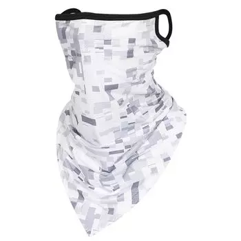 Goture Защита лица, Защита шеи, Камуфляж, Охлаждение при контакте, Защита от УФ-лучей UPF50+, Защита от солнца, 43*25cm