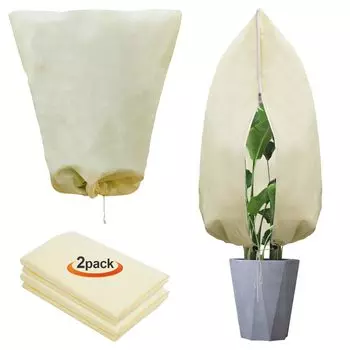 GOTURE Защита растений Защита растений от холода x м с молнией и зимней защитой от заморозков Холодная теплица Мороз Холод Снег Ветер Насекомое