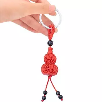 Gourd Keychain Gourd Key Chain Pendant for Car Keys Backpack Handbag Ornament QD 1PCS