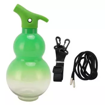 Gourd Water Bottle PET Large Capacity Portable Gourd Drinking Bottle for Sports Travel Role Playing