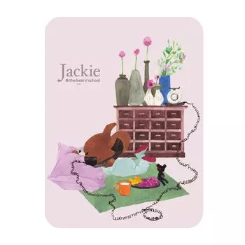 Gourmandies Bear School Mouse Pad Phone KG-273A