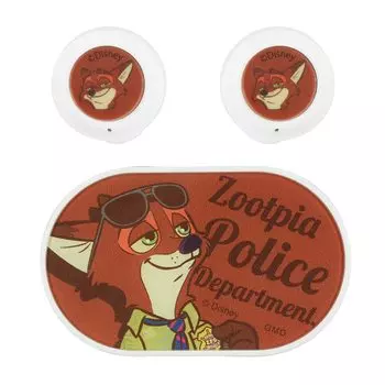Gourmandies Disney Character Полностью беспроводные стереонаушники Nick Wilde DNG-91A