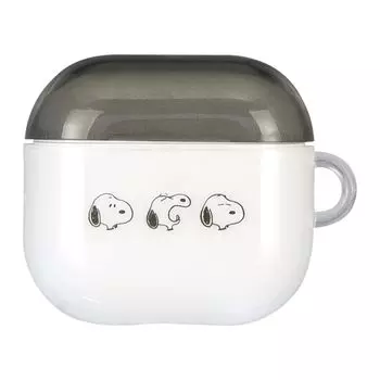 Gourmandies Peanuts Snoopy AirPods 4 совместимый мягкий чехол Snoopy SNGG-115A