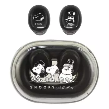 Gourmandies Peanuts Snoopy полностью беспроводные стереонаушники черные SNGG-78BK