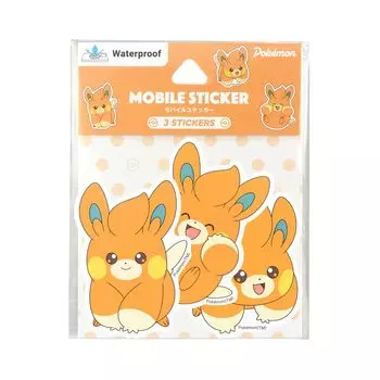 Gourmandies Pokemon Mobile Sticker Pamo POKE-913G