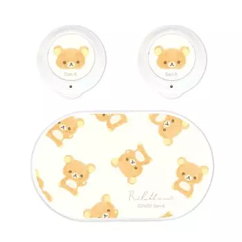 Gourmandies Rilakkuma полностью беспроводные стереонаушники Ippai W54 xx D33mm GRC-302A H33.5