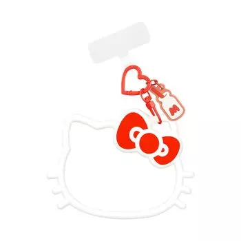 Gourmandies Sanrio Character Plus Silicone Hello Kitty Multi-Ring Bracelet, SANG-380KT