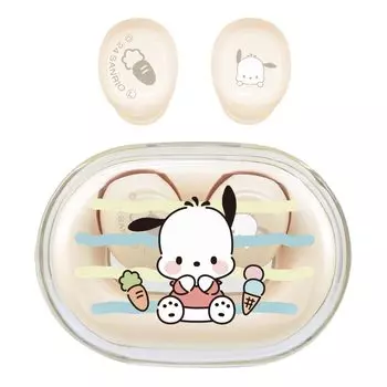 Gourmandies Sanrio Characters Полностью беспроводные стереонаушники Pochacco SANG-458PC