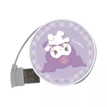 Gourmandies Sanrio Персонажи Круглый USB-концентратор Kuromi SANG-246KU