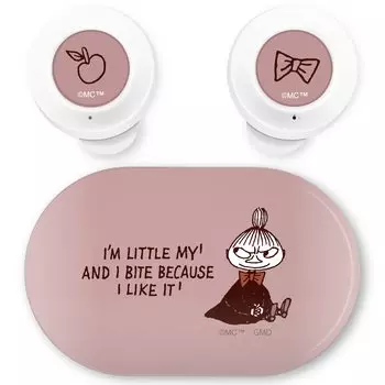 Gourmandise Moomin полностью беспроводные стереонаушники Little My W54 xx D33mm MMN-45B H33.5