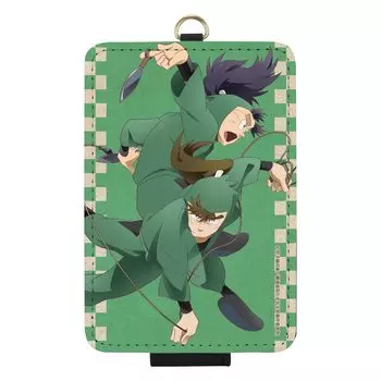 Gourmandise Nintama Rantaro the Movie Чехол для IC-карты Nintama Rantaro the Movie Чехол для IC-карты Чоджи Наказаике Кохэй Нанамацу и BNR-02D