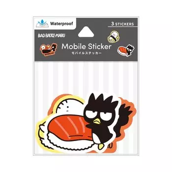 Gourmandise Sanrio Characters Mobile Sticker Bad Badtz Maru SANG-305XO