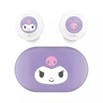 Gourmandise Sanrio Characters Полностью беспроводные стереонаушники Kuromi SANG-136KU Фиолетовый