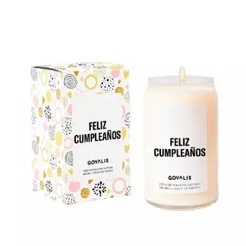 GOVALIS Feliz Cumpleanos Ароматическая Свеча (500 г)