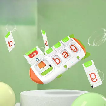 Говорящая азбука Флэш-карта Алфавит Обучающая игрушка Словарный запас Интерактивные сенсорные зрительные слова