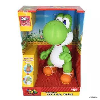 Говорящая фигурка Sanei Boeki YOSHI Ш19 x В30 x LET S GO, Г17.2 см