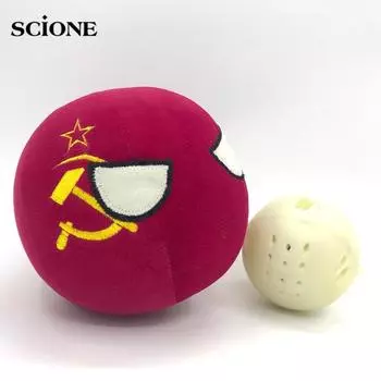 Говорящий мяч, советский мяч, российский прыгающий мяч, внутренний советский музыковедение, говорящий прыгающий мяч, национальный мяч, детские игрушки 15cm