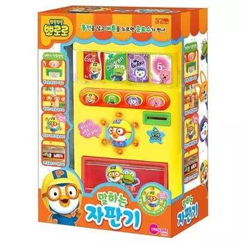 Говорящий торговый автомат One&One Pororo Mart Play Shopping Play, популярные корейские игрушки