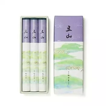 Gozan Gozan Long 3 Pack Incense Sticks Long Incense 220mm Shoyeido