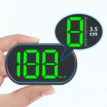 GPS Автомобильный цифровой спидометр HUD Head Up Display Eletronicos Speed Alarm Gadgets Inteligentes Для всех автомобилей MPH KMH