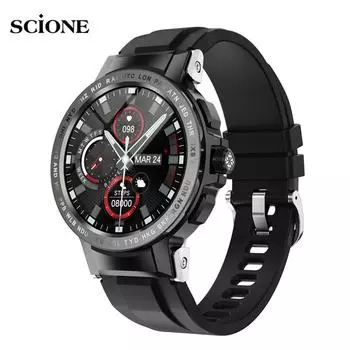 GPS IP68 Водонепроницаемые мужские умные часы с управлением музыкой Погода Спорт Сердечный ритм Артериальное давление Кислород в крови Фитнес-трекер Смарт-часы для мужчин золотой