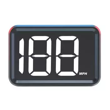 GPS км/ч миль/ч HUD спидометр Head Up Display цифровой спидометр датчик скорости с большим шрифтом для автомобиля гольф-кара автобуса лодки