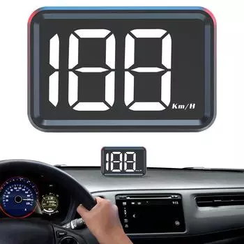 GPS KMH MPH HUD Цифровой спидометр Большой шрифт Скорость Цифровой измеритель скорости для автомобиля Гольф-кар Автобус Лодка