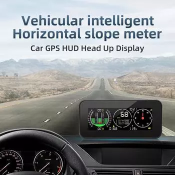 GPS M60 Универсальный автоматический проекционный дисплей с градиентом и прикуривателем 4x4 Инклинометр USB-разъем G18 Проектор уклона лобового стекла