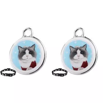 GPS-трекер для защиты от потери домашних животных, Bluetooth-совместимый водонепроницаемый интеллектуальный локатор (Кот 3)