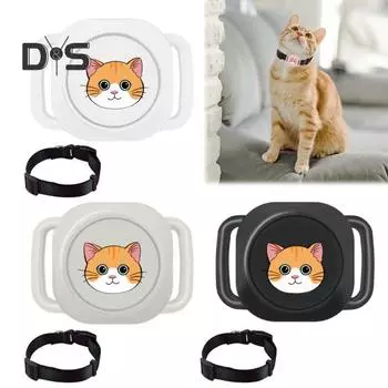 GPS-трекер с защитой от потери, простое управление, отслеживание в реальном времени, совместимый с Bluetooth локатор, глобальное отслеживающее устройство для iPhone чёрный