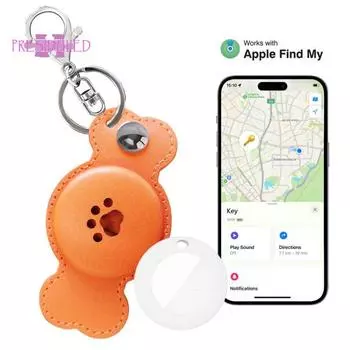 GPS-трекер в реальном времени для собак, водонепроницаемый, легкий, с длительным сроком службы батареи, простое управление, брелок для ключей с защитой от потери домашних животных серебряный