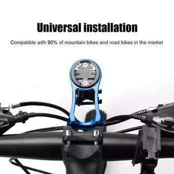 GPS велосипедная поддержка передний складной регулируемый угол держатель руля аксессуары секундомер верхняя крышка велосипедный компьютер крепление для Garmin Edge чёрный