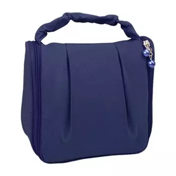 GPT Подвесной туалетный мешочек Косметичка Перламутровый Шарм Пастельный Цвет Дорожный Чехол с Крючком Темно-синий [Suitcase Company] Для Женщин