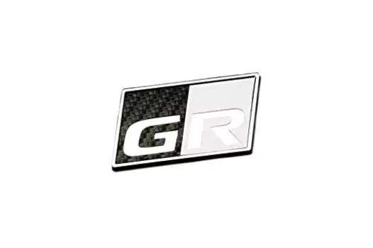 GR Yaris Carbon Look GR Plate Side RH Grazio&Co. ТИП-C BKWH
