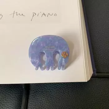 Grab Clip Acetate Hair Claw Acetic Acid Cute Hairpin Cute Letter Hair Clip Girl Style 4