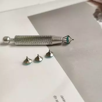 Grabber Spiral Stud Earrings Wearing Tool Piercing One grabber