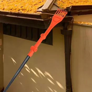 Грабли для листьев Газон для листьев Помощник по крыше Сад Двор Садоводство Цветы Грядки