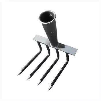 Грабли садовые из высокоуглеродистой стали многофункциональные 4/7/9/12 зубьев садовые грабли для прополки сорняков Экономящие труд грабли для удаления соломы сельскохозяйственные инструменты