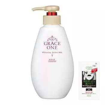 Grace one medicated whitening concentrated moisturizing liquid all-in-one 230ml 1 square plug pack bonus included