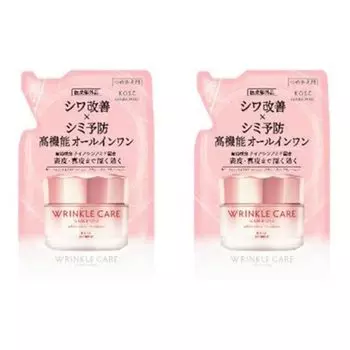 Grace One Wrinkle Care Белый увлажняющий гель-крем сменный блок 90 г набор из 2 шт.