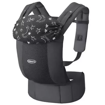 Graco 2159675 Детская переноска Loupop GB от 4 месяцев до 36 месяцев, когда шея сидит, не достает для объятий и езды на спине, душно,