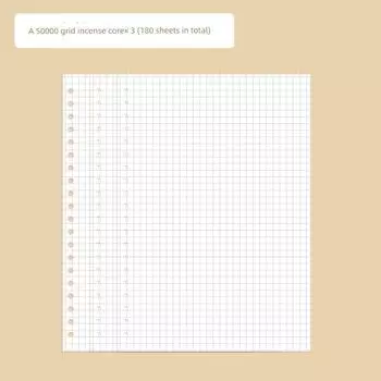 Grade Three Class Two Index Loose Spiral Notebook B5 Removable Notebook Book Good-looking Student Cute Ins Notepad K