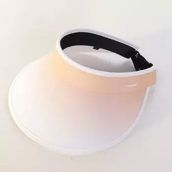 Gradient Summer Foldable Big Brim Air Top Sunhat Sun Protection Hat Female UV Protection Net Red Sun Hat Regular-XMZ084 Gradient Orange Adjustable